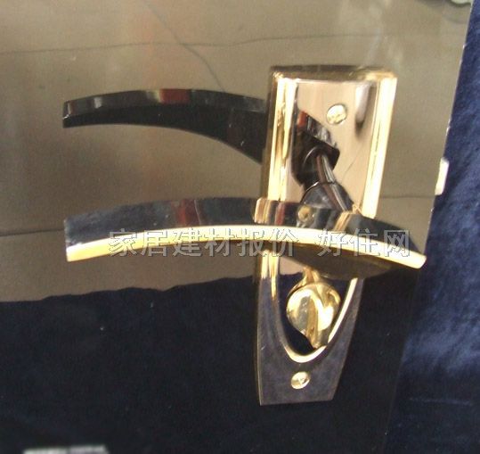 勁固木門鎖 S84633KG 45mm-55mm 不銹鋼 執(zhí)手鎖 閃光銀