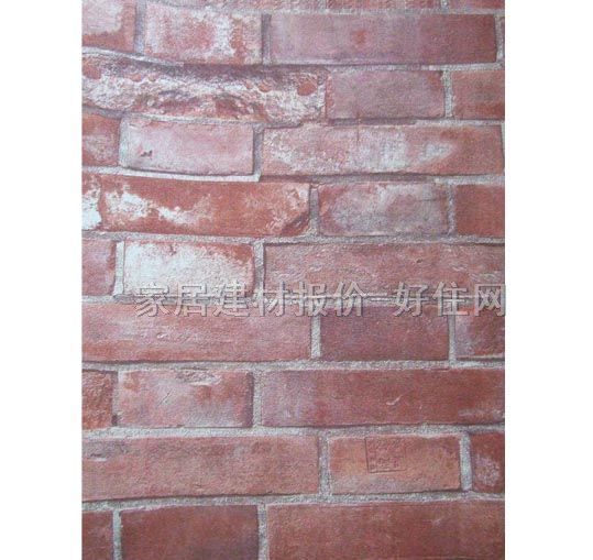 返樸歸真墻紙 PR-0162 0.53×10M 磚紋 紅色