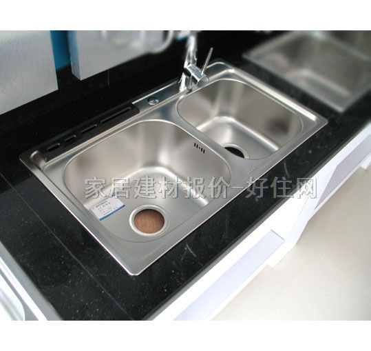 九牧王廚盆水槽星盆 800×460mm-A 雙盆