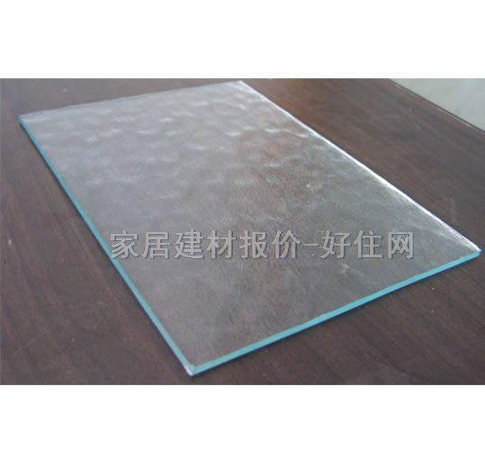 坤興工藝玻璃 凹蒙玻璃水波紋 5厘