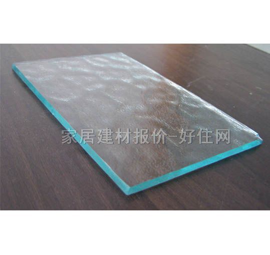 坤興工藝玻璃 凹蒙玻璃水波紋 5厘