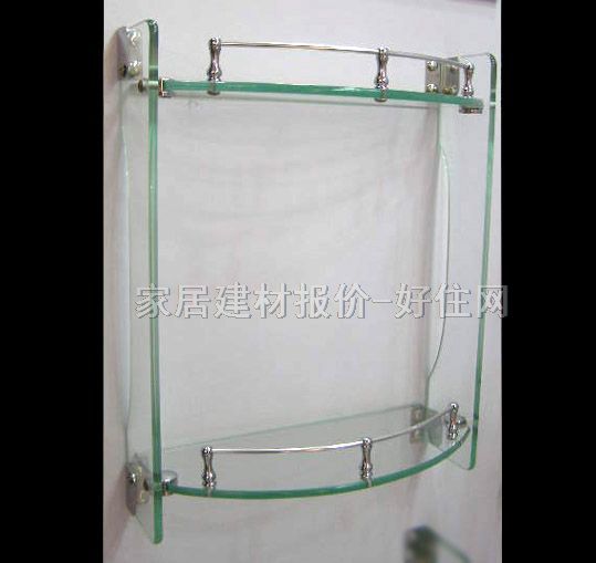嘉柏斯廚衛(wèi)置物架 玻璃層板全鋼化玻璃 0520 2層
