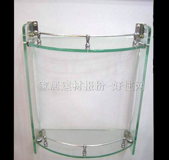 嘉柏斯廚衛(wèi)置物架 玻璃層板全鋼化玻璃 0520 2層