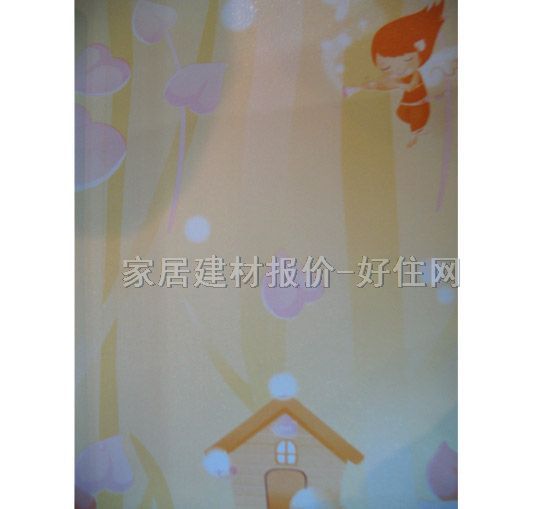 粵旗墻紙 無(wú)紡布50351 0.53×10M 卡通 米色