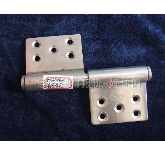 格斯迪門柜合頁(yè) 旗形 5cm×3.5cm×3.0mm 不銹鋼 單合頁(yè)