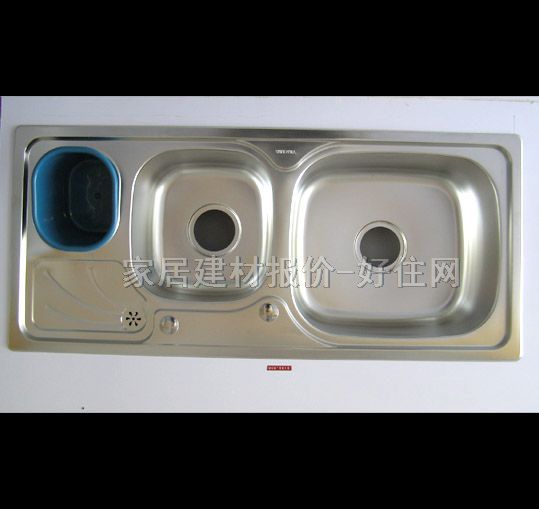 意美家廚盆水槽星盆 不銹鋼975×435mm 919A 三盆