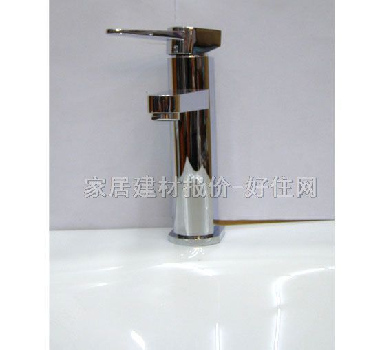 科堡面盆龍頭 冷熱 單把雙孔 無 黃銅鍍鉻