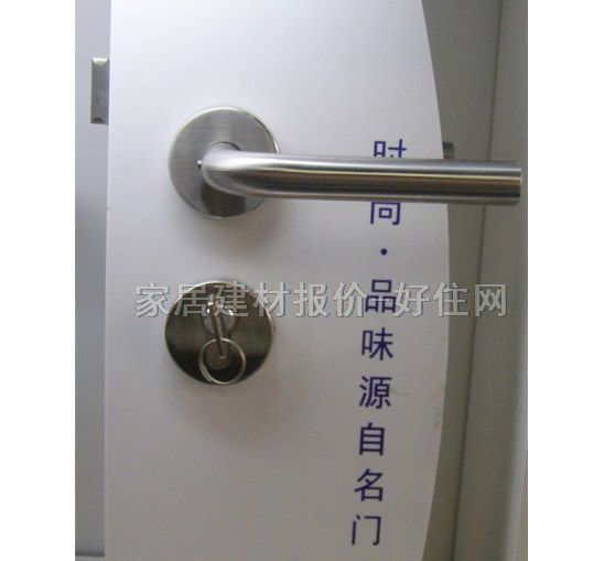 名門鎖業(yè)木門鎖 KG702C拉絲 45mm-55mm 鋁合金 執(zhí)手鎖 啞光銀