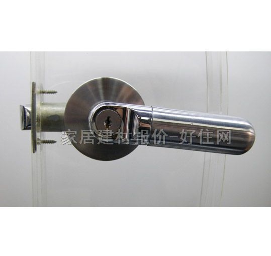 名門鎖業(yè)木門鎖 G3030鋼拉絲 45mm-55mm 鋅合金 執(zhí)手鎖 閃光銀