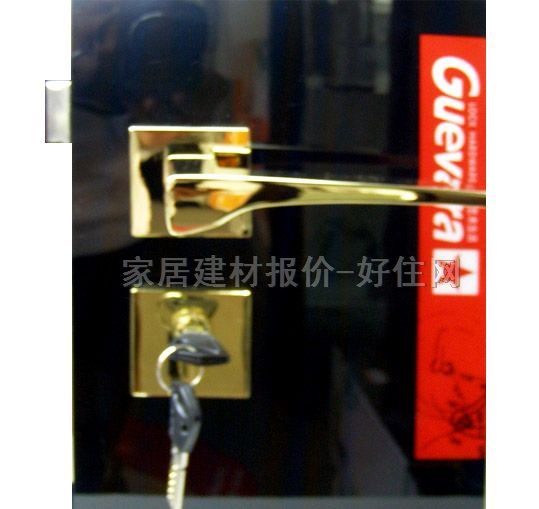 名門鎖業(yè)木門鎖 KF667 PVD金 45mm-55mm 鋅合金 執(zhí)手鎖 閃光金