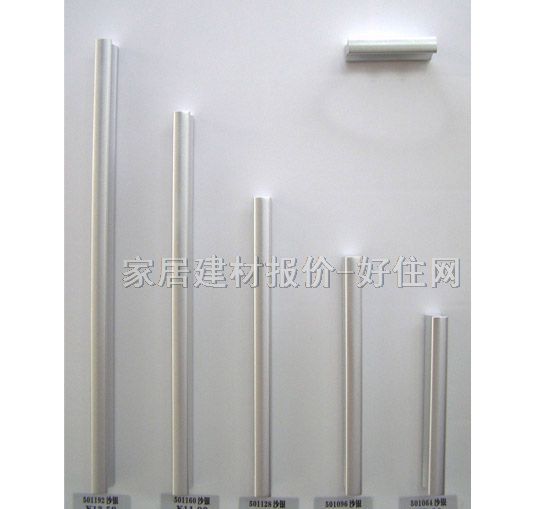 名門鎖業(yè)柜門抽屜拉手 砂銀色 501192沙銀A 合金 簡約長條