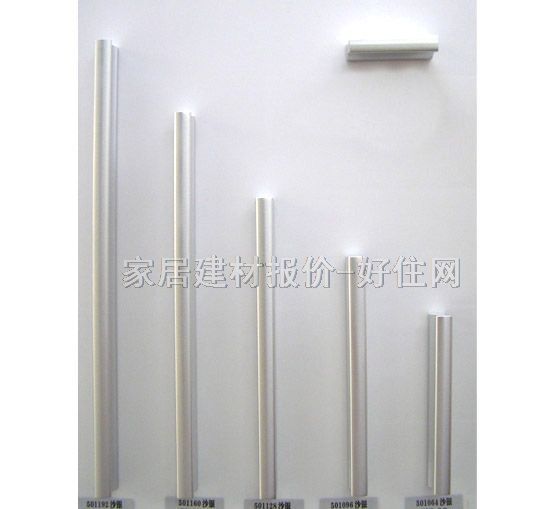 名門鎖業(yè)柜門抽屜拉手 砂銀色 501192沙銀A 合金 簡約長條