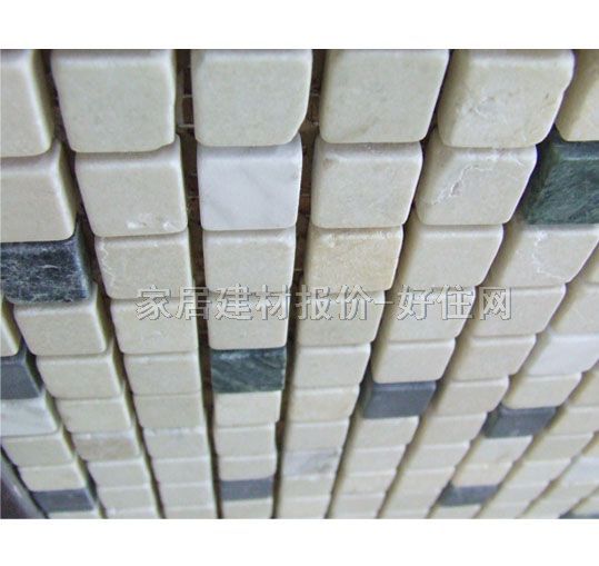 永信馬賽克 天然石1.5×1.5雜色啞光 305mm×305mm