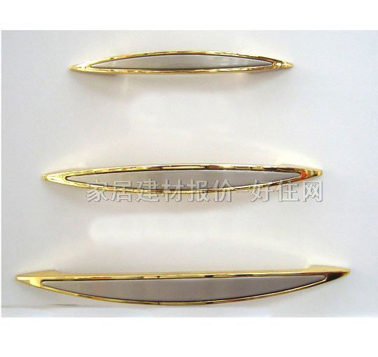 名門鎖業(yè)柜門抽屜拉手 黃色201096珍珠金A 鋁合金 簡(jiǎn)約長(zhǎng)條