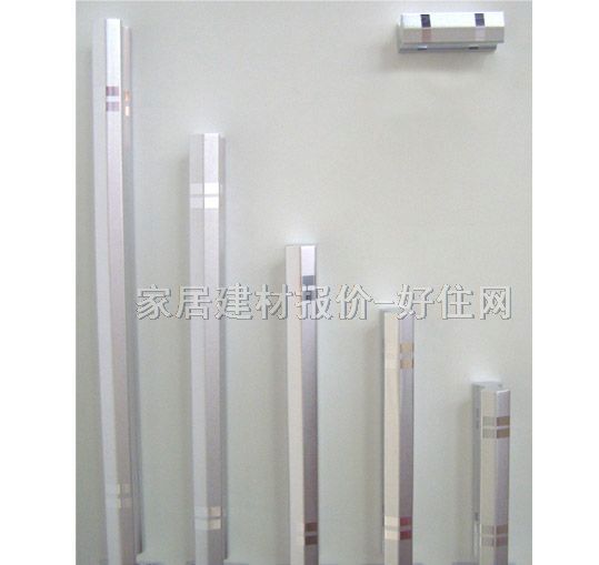 名門鎖業(yè)柜門抽屜拉手 砂銀色 510032 鋁合金 簡(jiǎn)約長(zhǎng)條