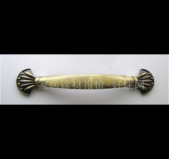 名門(mén)鎖業(yè)柜門(mén)抽屜拉手 黃色403064咖古拉絲 銅 古典造型