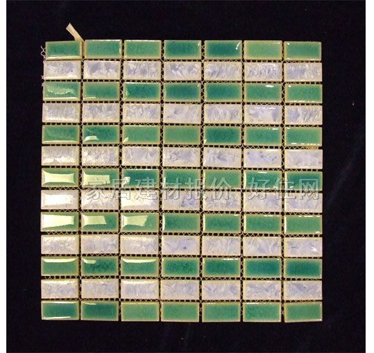 亮點馬賽克 4mm黃綠色陶瓷07 300mm×300mm