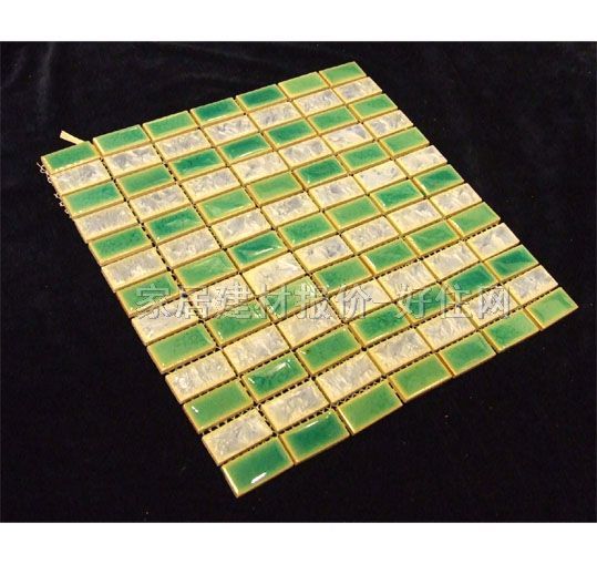 亮點馬賽克 4mm黃綠色陶瓷07 300mm×300mm