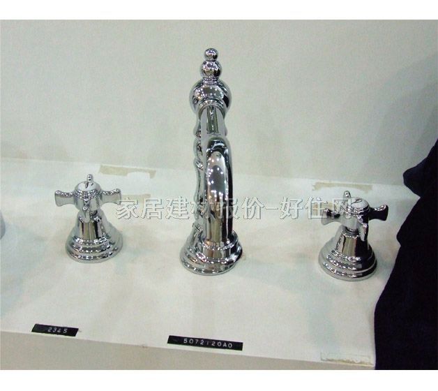 樂家面盆龍頭 5072120AO 冷熱 雙把雙孔 無 不銹鋼