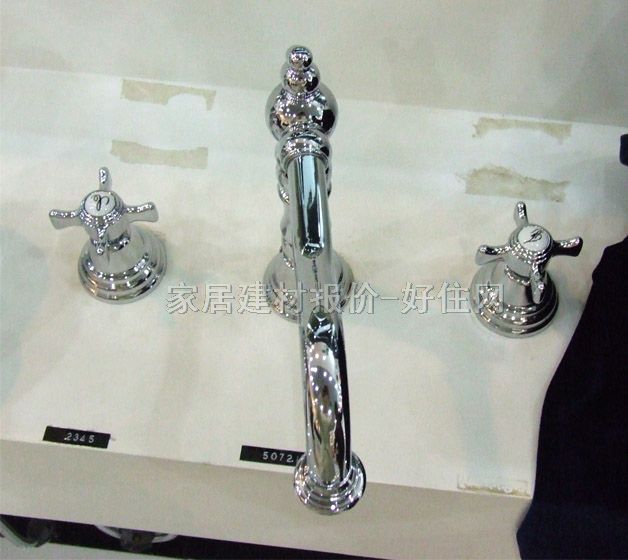 樂家面盆龍頭 5072120AO 冷熱 雙把雙孔 無 不銹鋼