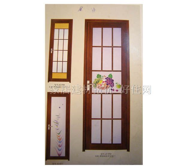 金豹鋁合金門 單開JC-012 2000×700mm