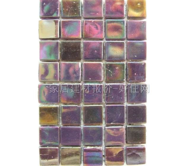雅特萊馬賽克 玻璃K-3546 長(zhǎng)10mm×寬10mm×厚4mm 玻璃 幻彩