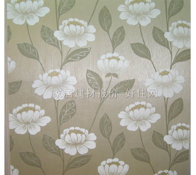 韓利墻紙 1.06×15M 花 金色