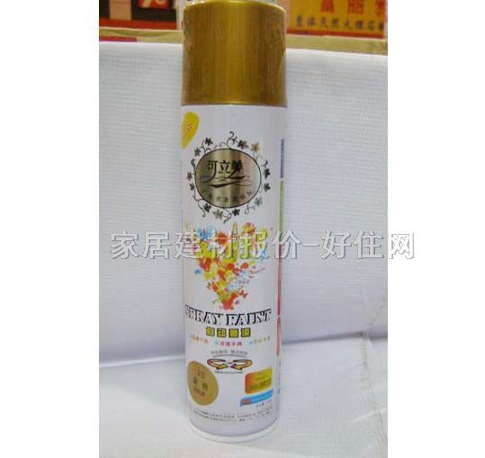 可立美手搖自動噴漆 自動噴漆 200g #35金色