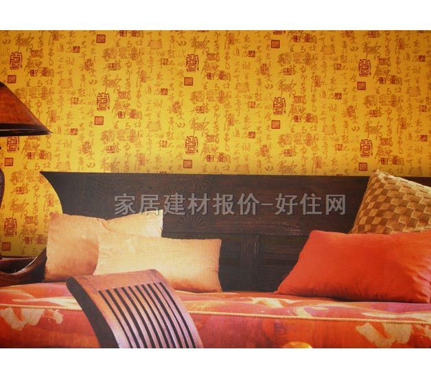 常發(fā)墻紙 PVC C99101 0.53×10.05M 國畫 米色