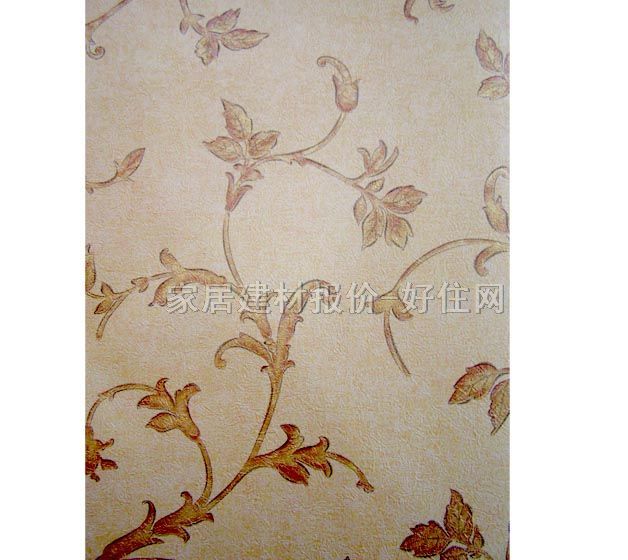 常發(fā)墻紙 PVC36-3014 寬530mm×長10米 葉紋 粉色