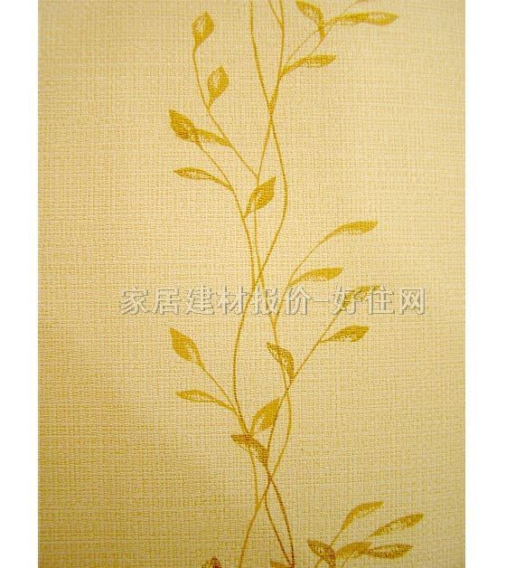 常發(fā)墻紙 PVC261603 訂做 花 黃色