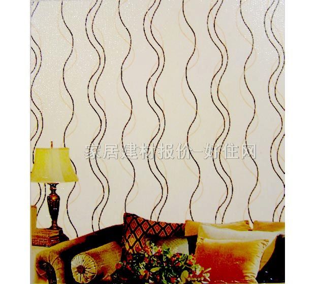 空間墻紙 PVC 51031 寬530mm×長10米 幾何 白色