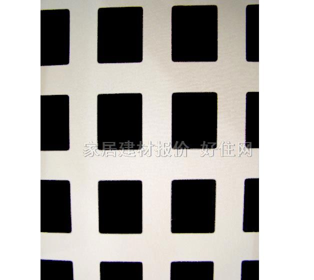 空間墻紙 PVC 51064 寬530mm×長(zhǎng)10米 方格 白色 黑色