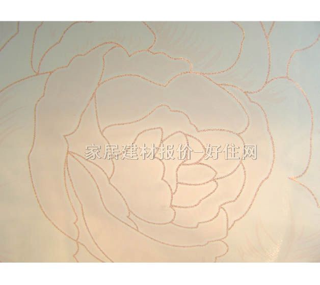 簡易居垂簾豎簾落地簾 1S5438-2 訂做 紗簾 暖色調(diào)