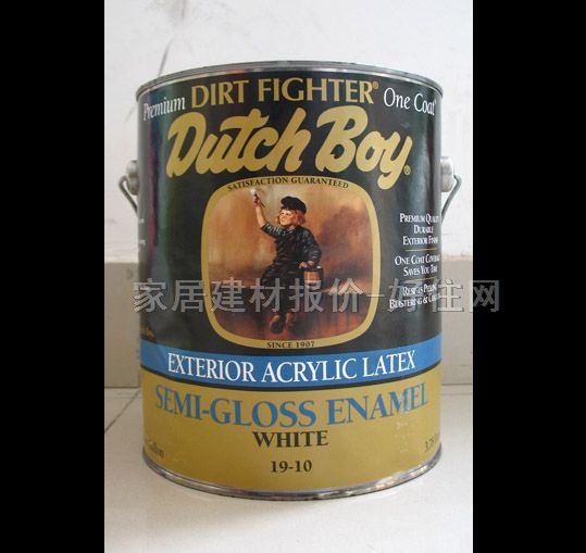 宣威·威廉斯內(nèi)墻乳膠漆 Dirt Fighter Dutch boy Exterior Acrylic Latex白色 3.78L 白色