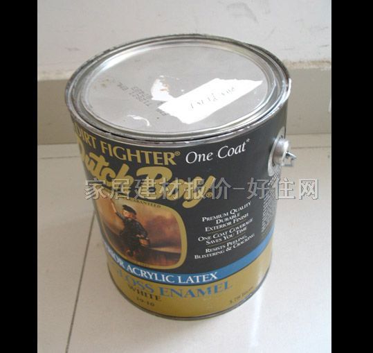 宣威·威廉斯內(nèi)墻乳膠漆 Dirt Fighter Dutch boy Exterior Acrylic Latex白色 3.78L 白色