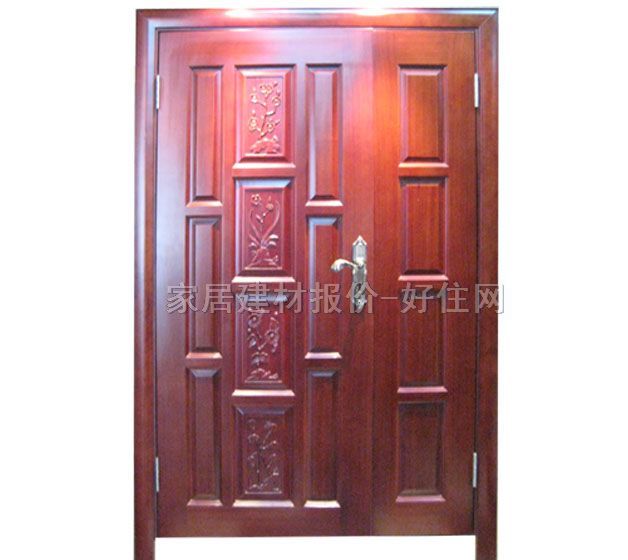 廣陶居復合(工藝)木門 柚木 2040×1300×150mm