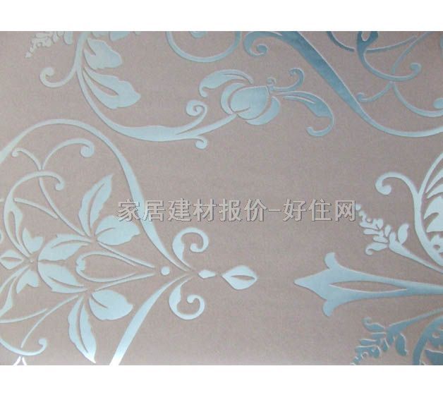 Bourgeois墻紙 137204 0.53×10.05M 歐花 粉色 銀色