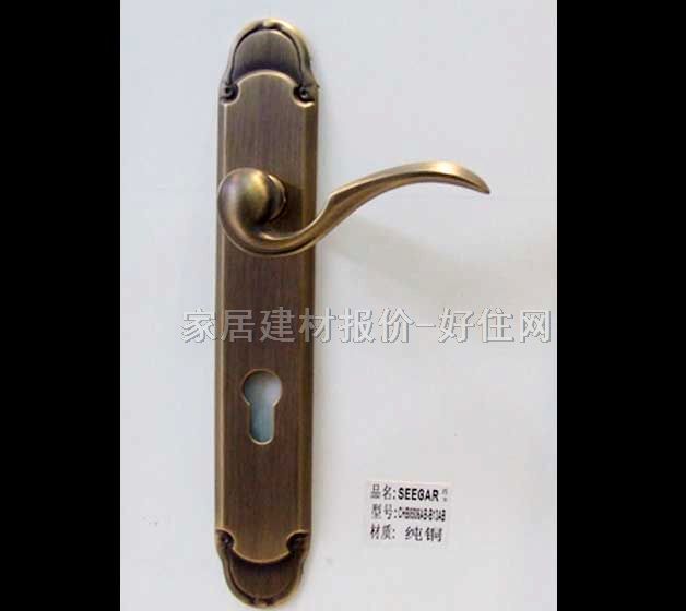 德國(guó)西卡木門鎖 CHB8506AB-B13AB 45mm-55mm 紅古銅 執(zhí)手鎖 紅古銅色