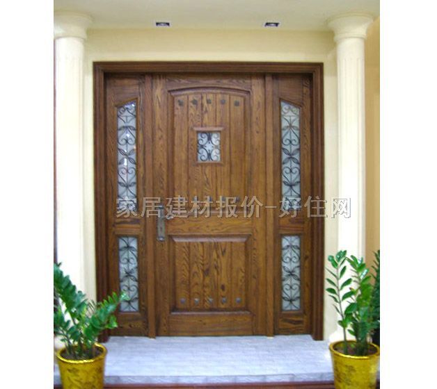 輕出平步原木實(shí)木門(mén) 坦丁T 水曲柳 2400×1800mm