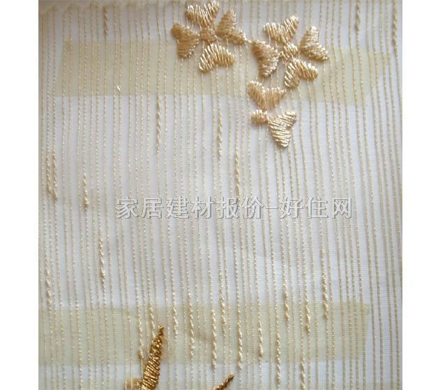 金華垂簾豎簾落地簾 K1085-1 訂做 紗簾 暖色調(diào)