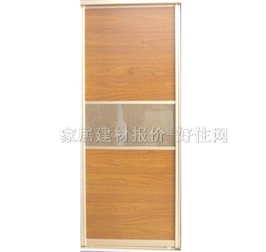 福美加衣柜推拉門 紅胡桃 訂做