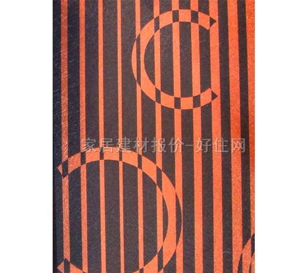 ABY墻紙 670602 寬530mm×長10米 幾何 橙色