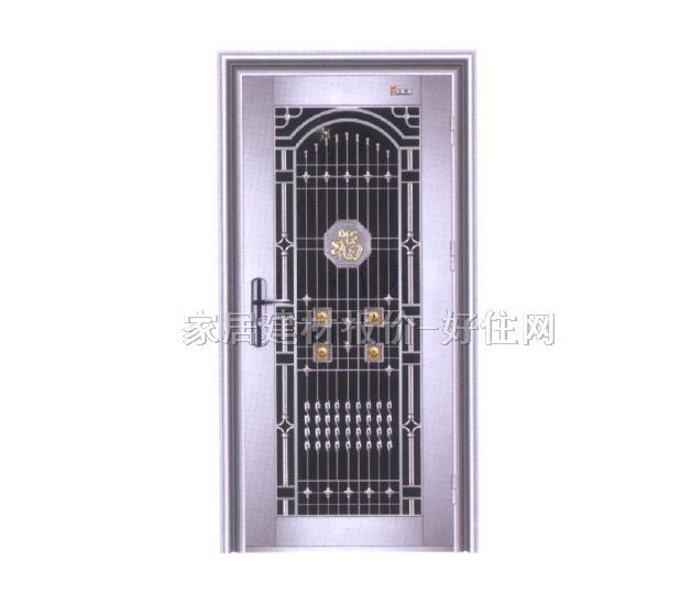 雅門不銹鋼門 單開式G-423 2090×900mm