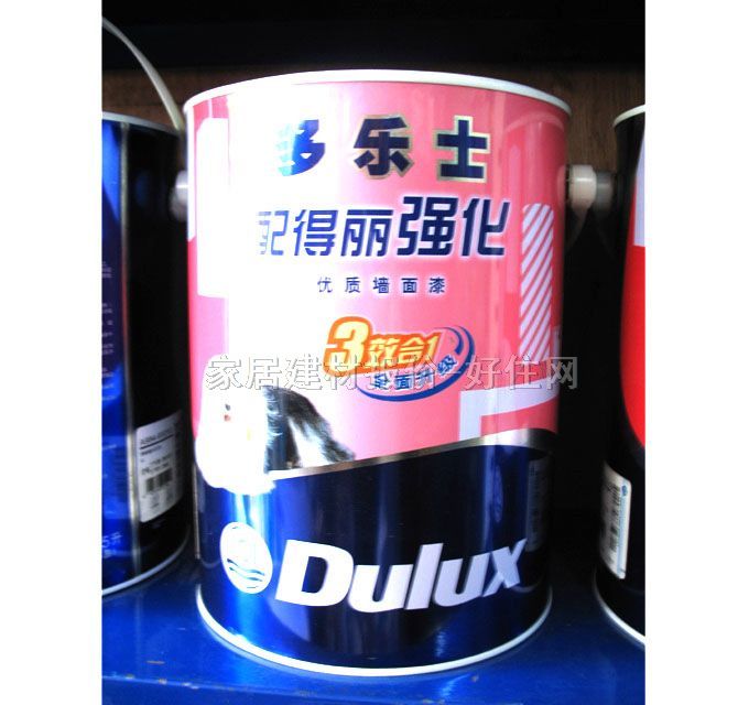 多樂士內(nèi)墻乳膠漆 配得麗強化墻面漆 5L 白色
