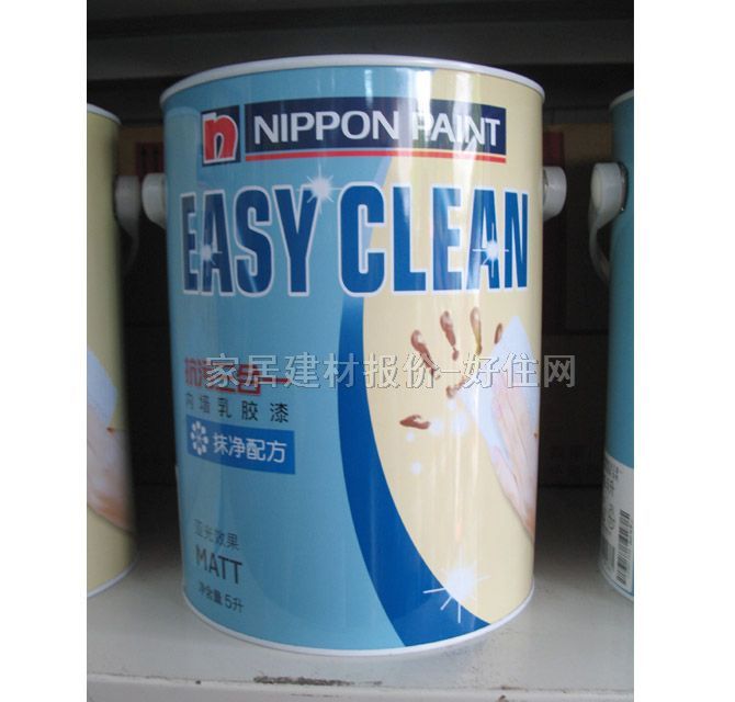立邦內(nèi)墻乳膠漆 EASY CLEAN抹凈配方抗污3合1 5L 白色