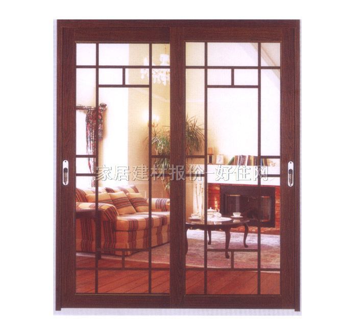 富軒鋁合金門 吊軌拉門B-018 訂做