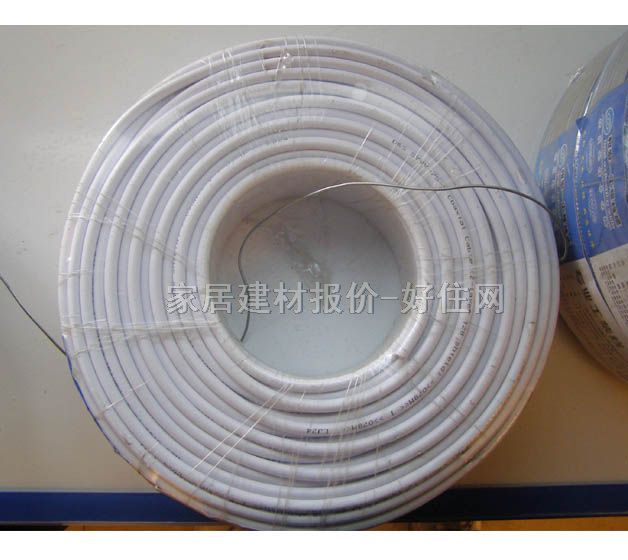 和宏有線電視同軸電纜 SYWV-75-5 128A GCYB75BA0007-1 101米 聚氯乙烯護(hù)套同軸電纜