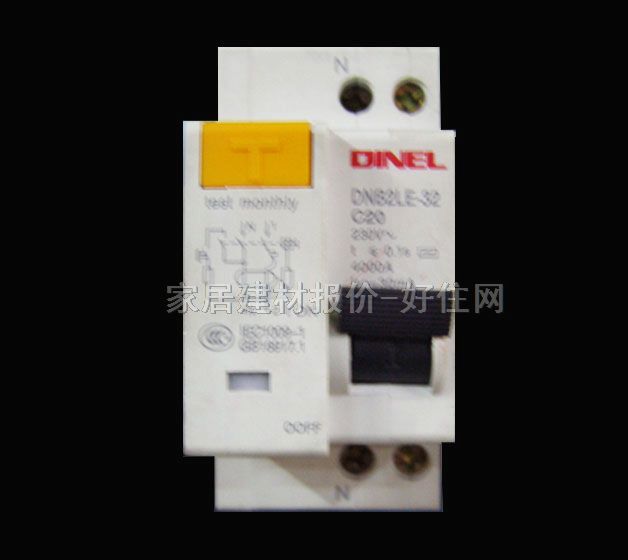 梅蘭日蘭斷路器\空氣開關(guān) DNB1-63/S C20 1P+N 20A 剩余電流動(dòng)作斷路器