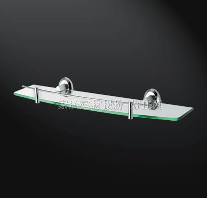 華藝廚衛(wèi)置物架 銅 玻璃層板D12080 1層